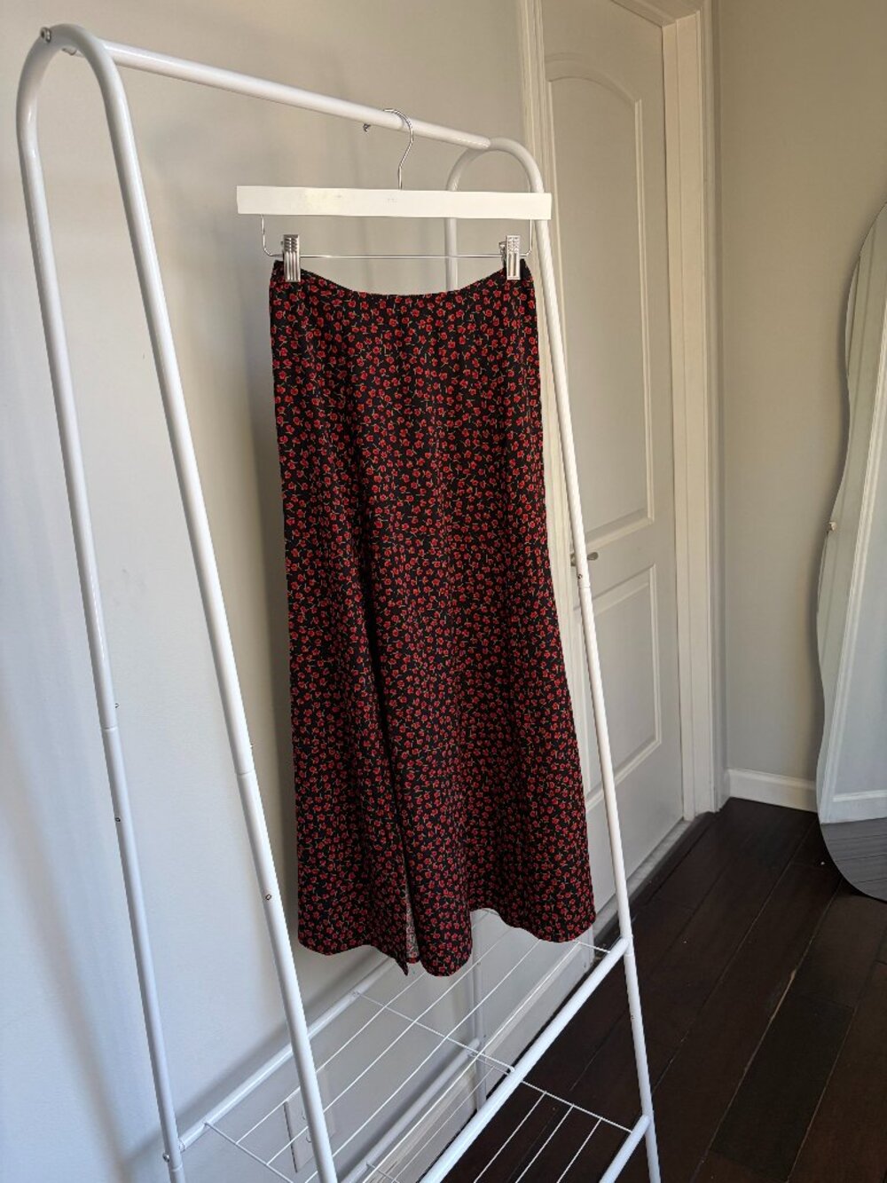 Reformation Zoe Side Slit Midi Skirt